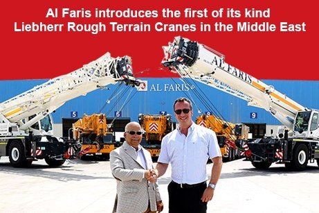 Al Faris introduces the first of its kind Cranes in the Middle East